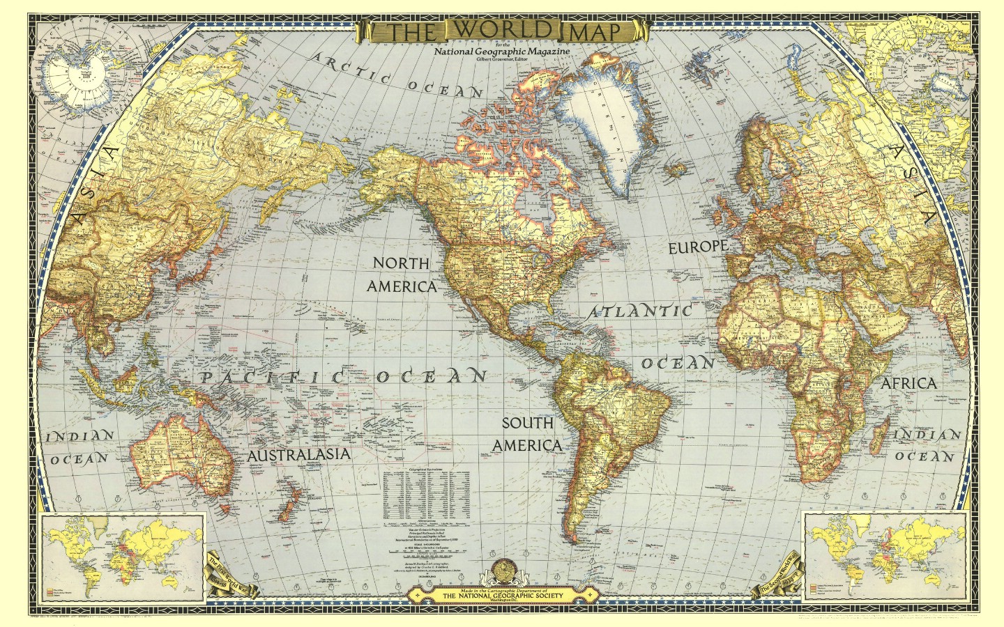 壁纸1440×900超大世界地图 1 7壁纸,未归类 